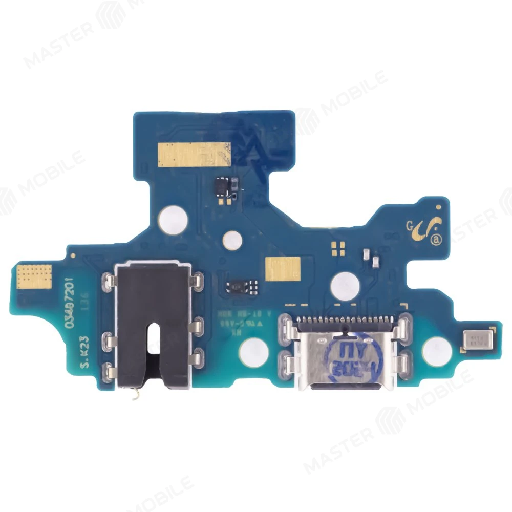 Нижняя плата для Samsung A415 Galaxy A41 с комп. + разъем зарядки + разъем гарнитуры + микрофон  фото №2