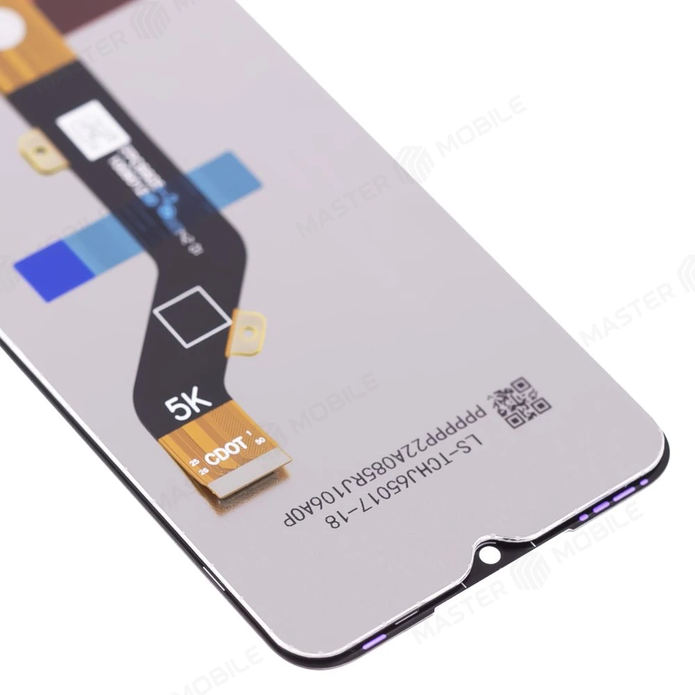 Дисплей для Infinix Hot 12i (X665B) / Hot 20i (X665E) / Smart 6 HD (X6512) + тачскрин (черный) (ORIG) фото №3