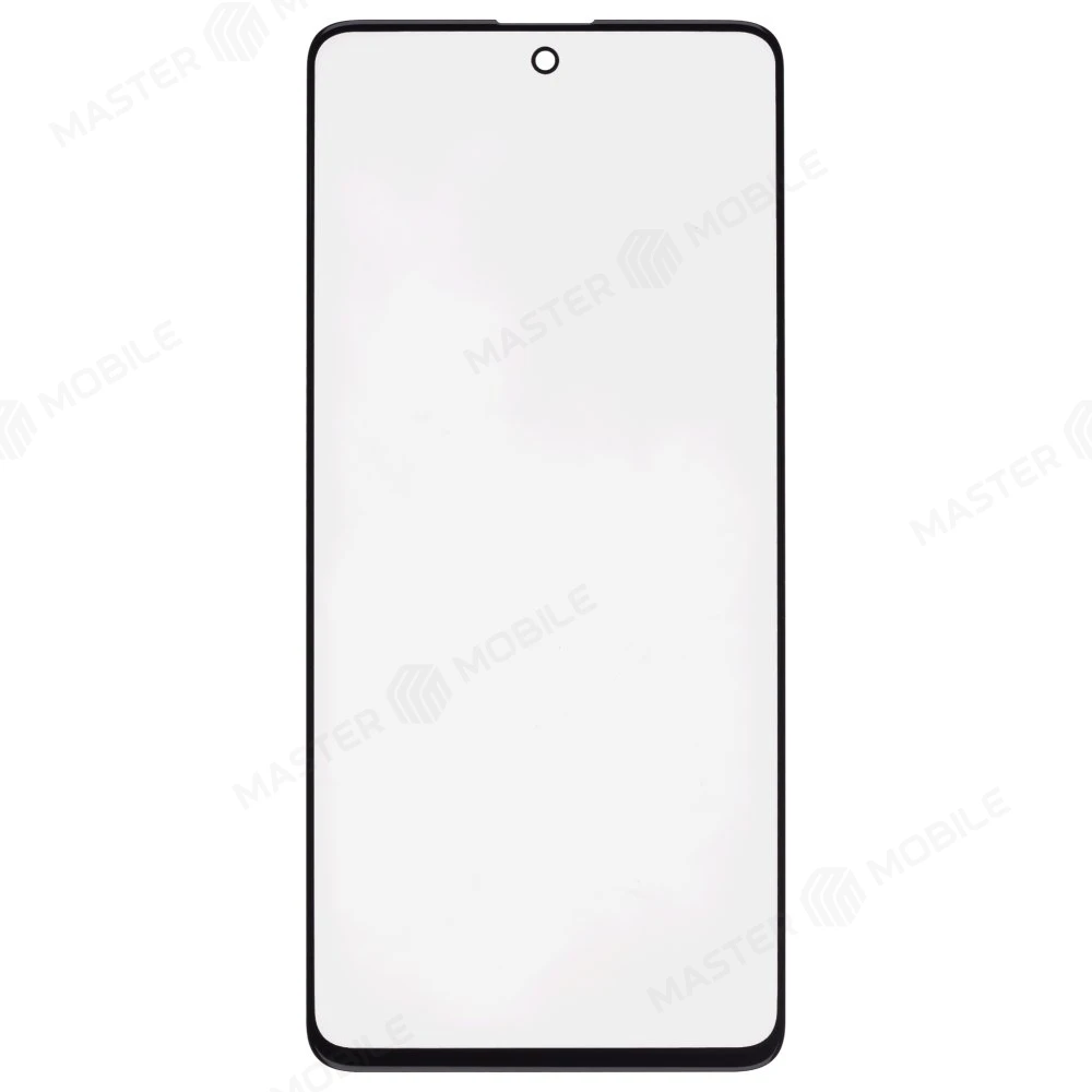 Стекло модуля для Samsung A515 Galaxy A51 / M317 Galaxy M31s + OCA (черный)  фото №1