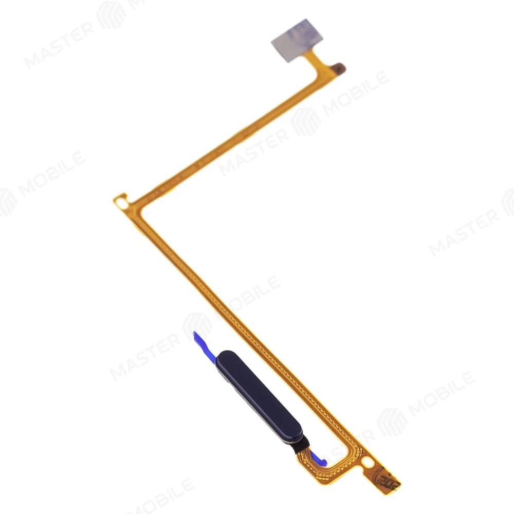 Шлейф для Vivo Y20 (V2027) с комп. + сканер отпечатка пальца (черный) фото №3