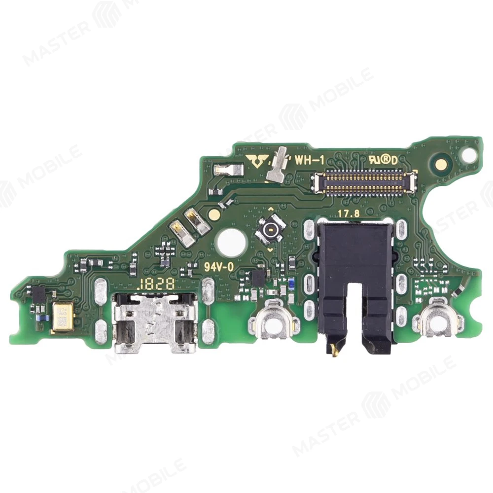 Нижняя плата для Huawei Nova 3i с комп. + разъем зарядки + гарнитуры + микрофон (ORIG100)  фото №1