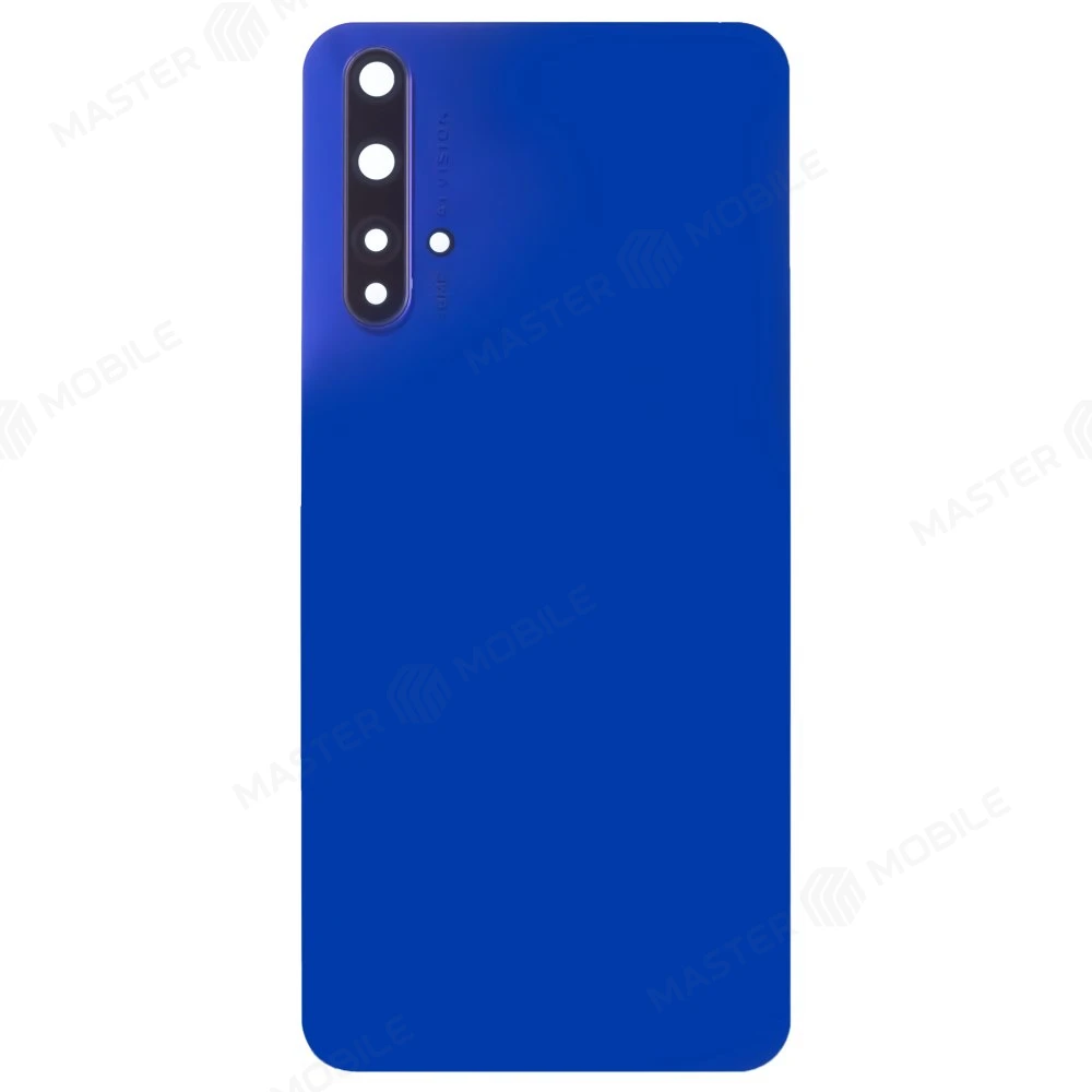 Задняя крышка для Huawei Honor 20 (YAL-L21) (синий) (в сборе со стеклом камеры) фото №1