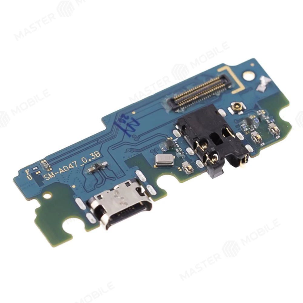 Нижняя плата для Samsung A047 Galaxy A04s с комп. + разъем зарядки + микрофон (ORIG100)  фото №3