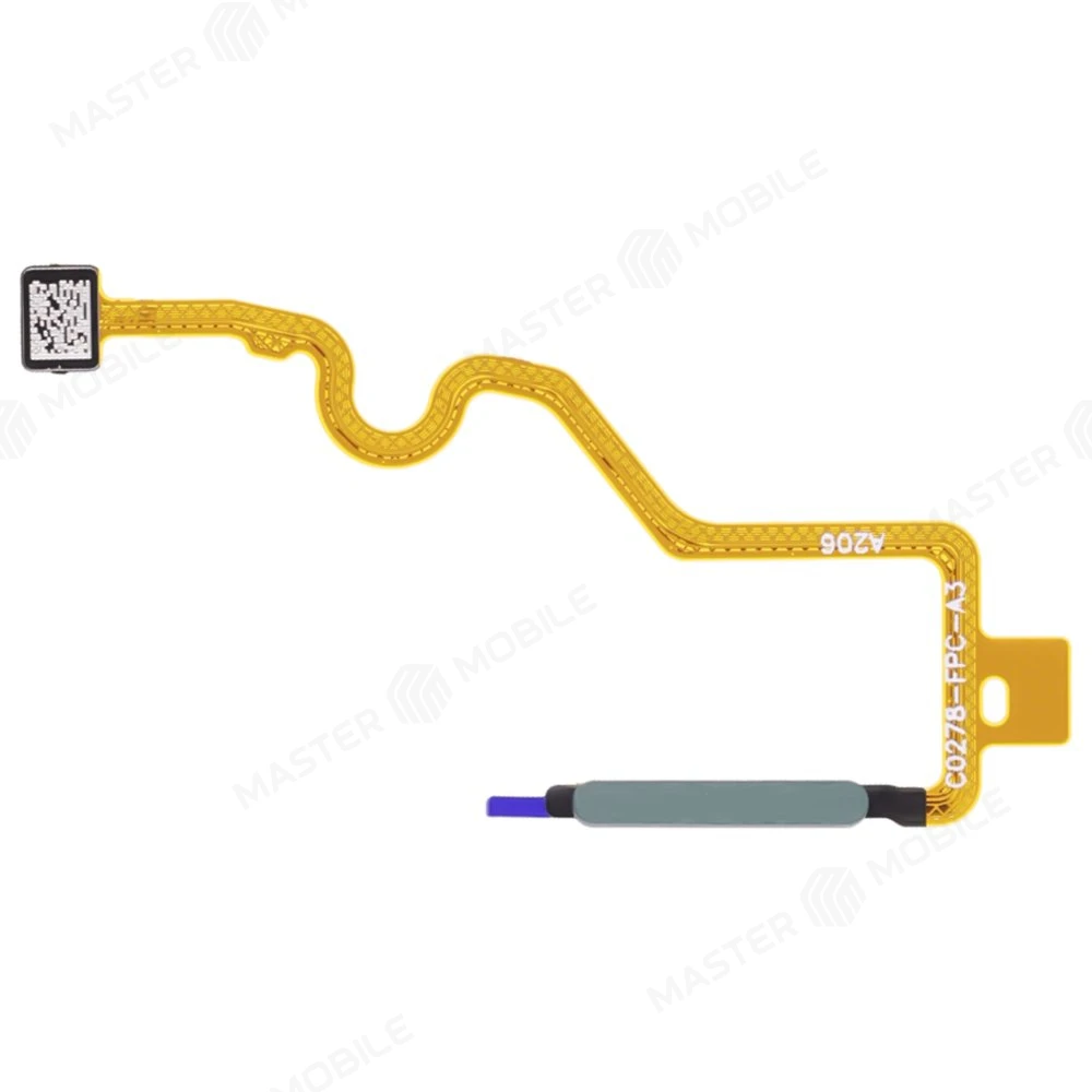 Шлейф для Tecno Pova 6 Neo 4G (LI6) с комп. + сканер отпечатка пальца (зеленый) фото №1