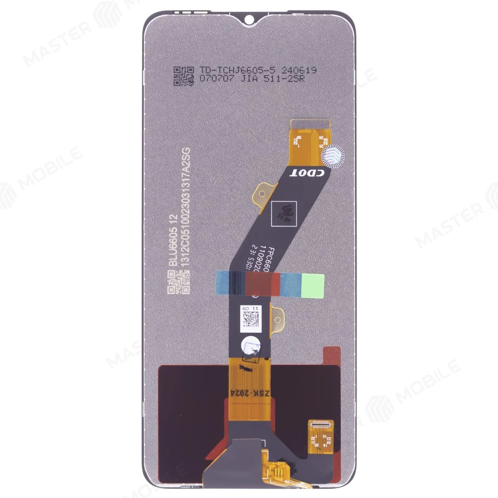 Дисплей для Itel A60s (A662LM) + тачскрин (черный) (ORIG) фото №2