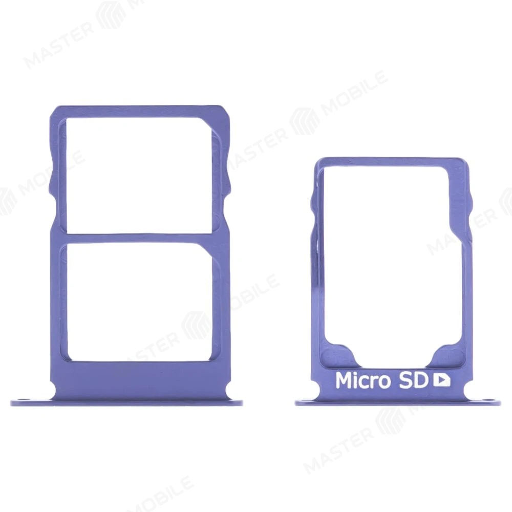 Держатель сим-карты для Nokia 3.1 (TA-1063) (синий) фото №1