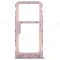 Держатель сим-карты для Xiaomi Redmi 5 (MDG1) (розовый)  фото №2
