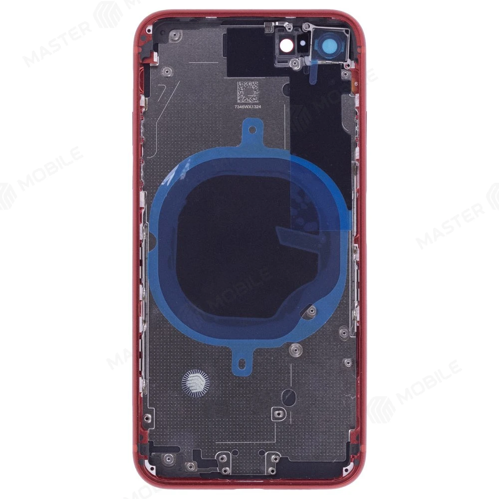 Корпус для Apple iPhone 8 (красный) (Premium) фото №2