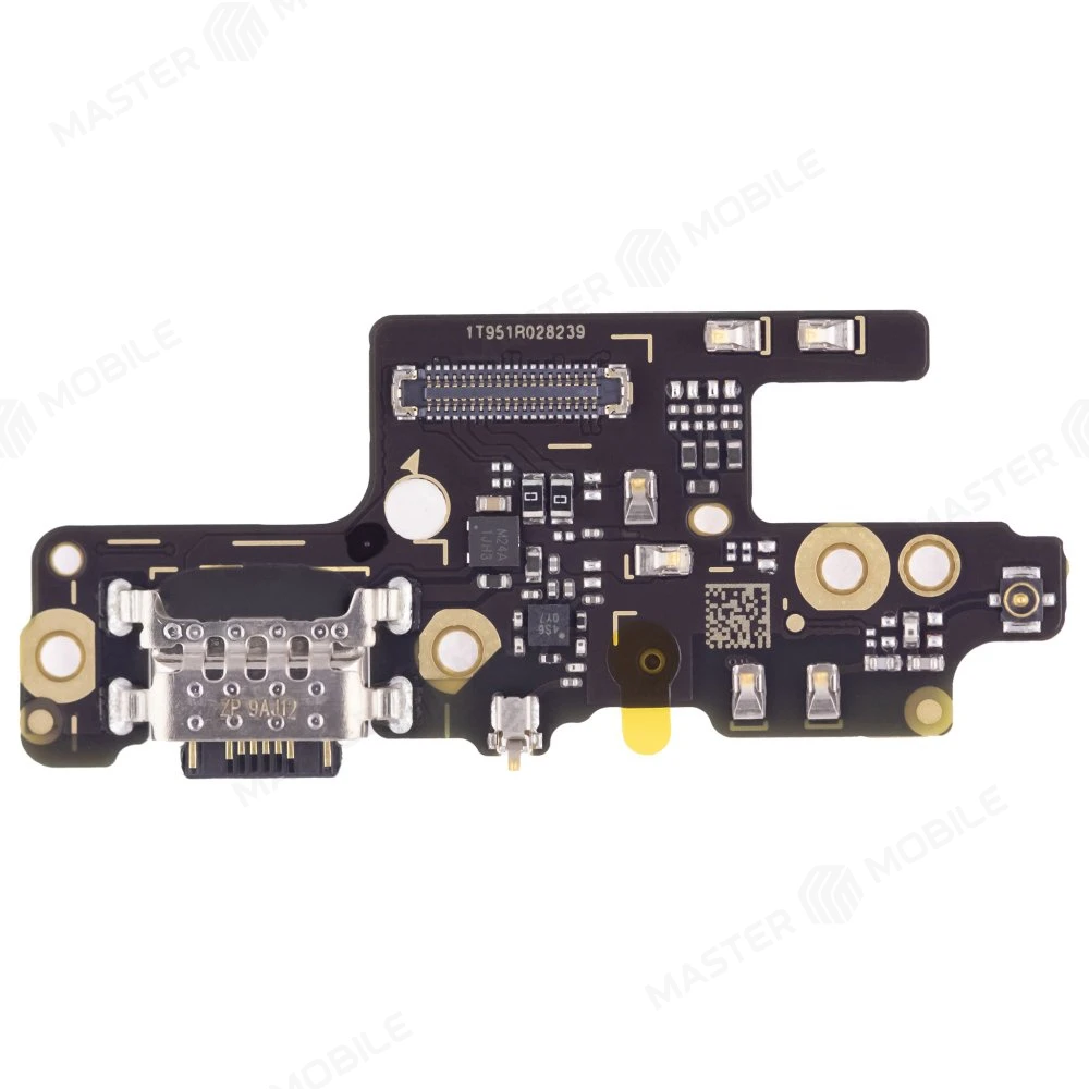 Нижняя плата для Xiaomi Redmi Note 7 (M1901F7G) / Redmi Note 7 Pro с комп. + разъем зарядки + микрофон (ORIG100) фото №1