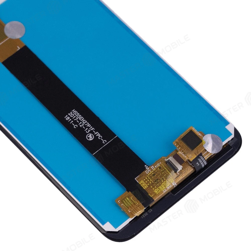 Дисплей для Meizu M8c + тачскрин (черный) фото №4