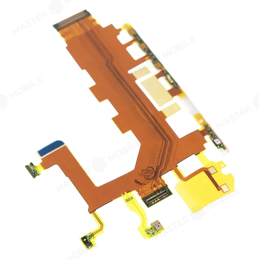 Шлейф для Sony D6502/D6503 Xperia Z2 с комп. (на кнопку включения, кнопку камеры и кнопки громкости) + микрофон  фото №3