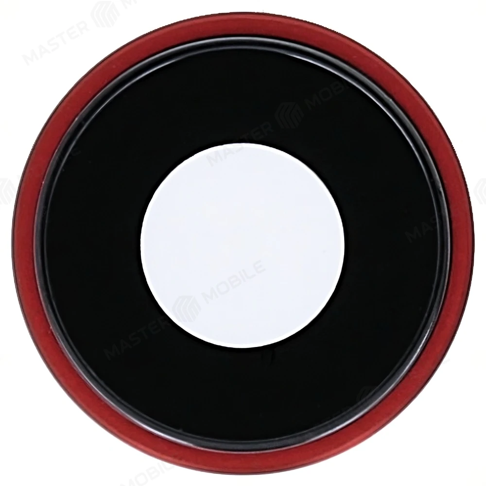 Стекло задней камеры для Apple iPhone Xr (в рамке) (красный)  