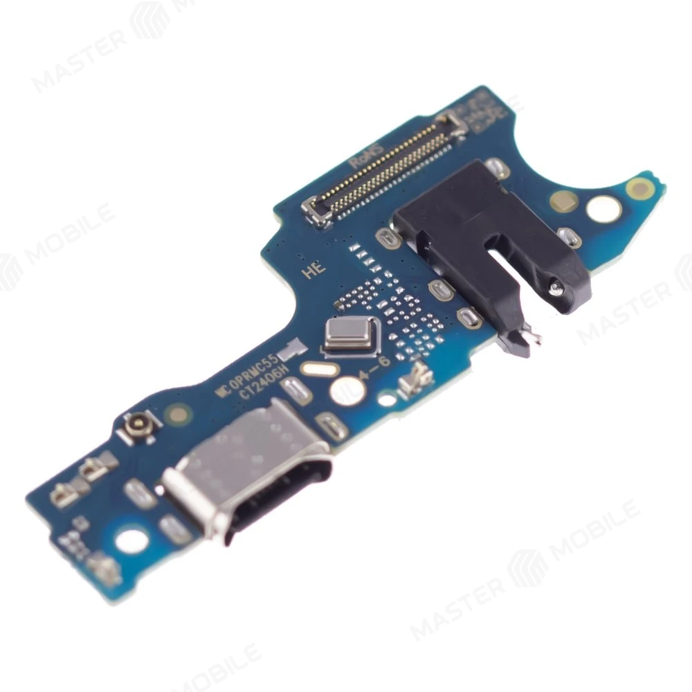 Нижняя плата для Realme C55 (RMX3710) с комп. + разъем зарядки + микрофон  фото №3