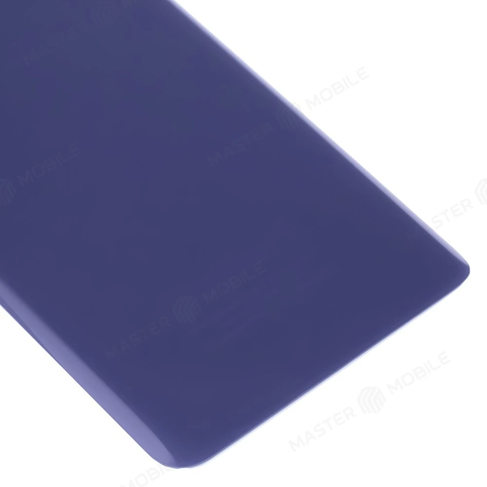 Задняя крышка для Samsung A730 Galaxy A8+ (2018) (синий) фото №4