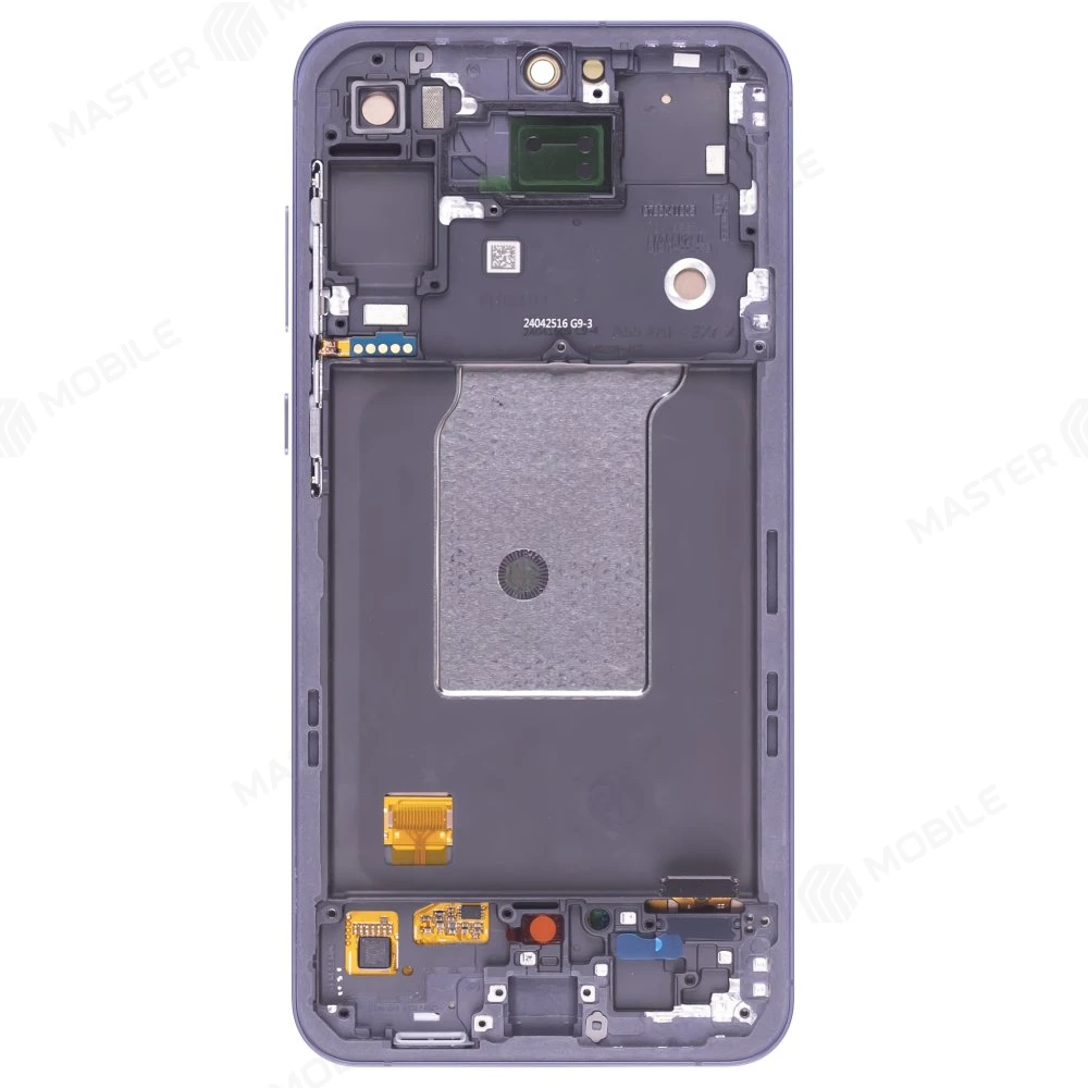 Дисплей для Samsung A556 Galaxy A55 5G + тачскрин (черный) (в рамке) (ORIG100) (SP) фото №2