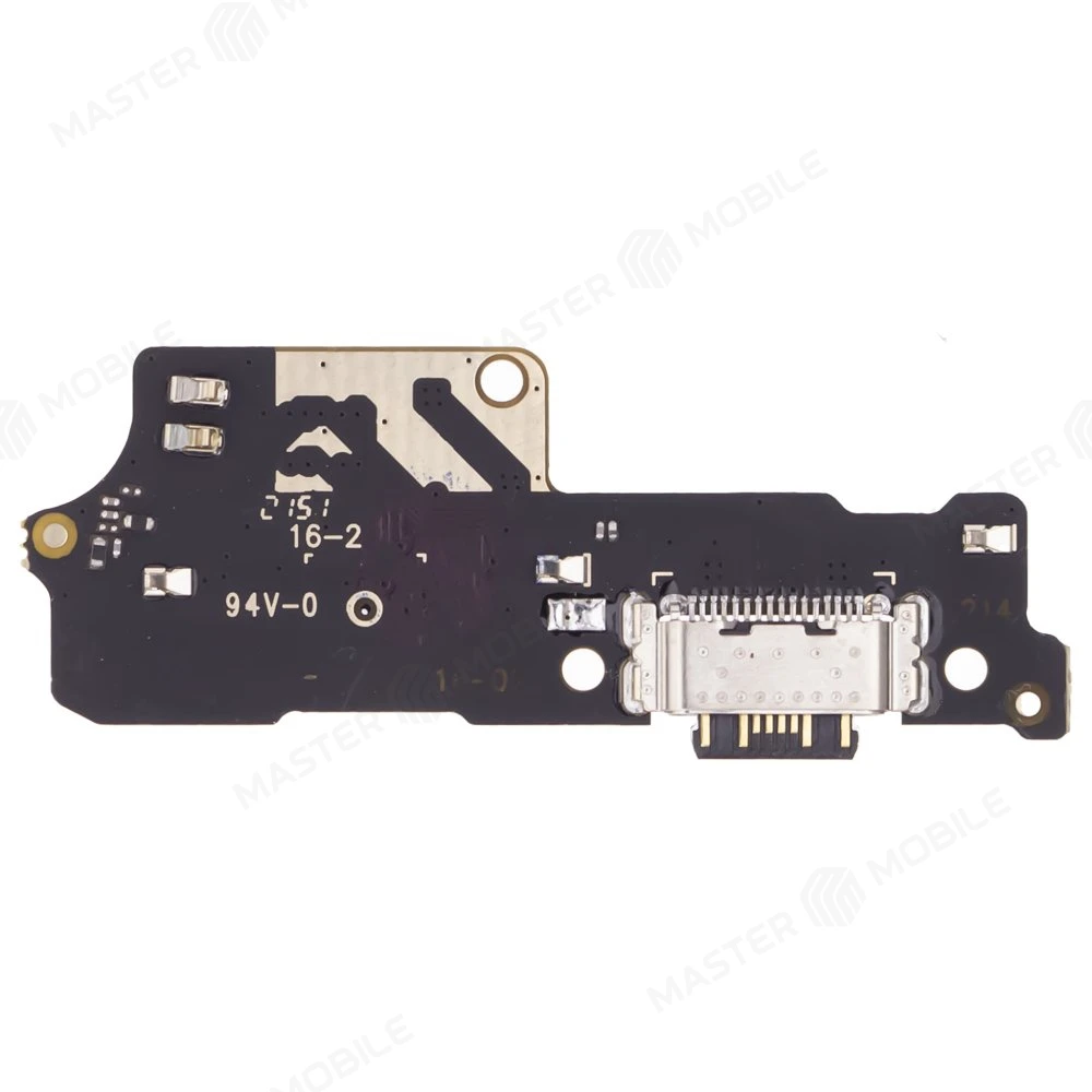 Нижняя плата для Xiaomi Poco C40 (220333QPG) / Redmi 10C (220333QNY) с комп. + разъем зарядки + микрофон  фото №2