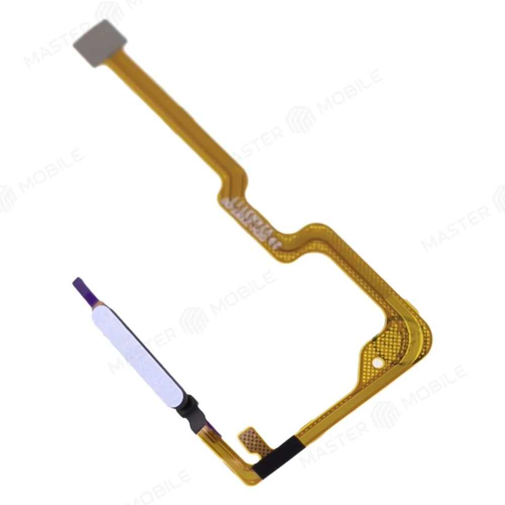 Шлейф для Huawei Honor X6a (WDY-LX1) с комп. + сканер отпечатка пальца (голубой) фото №3