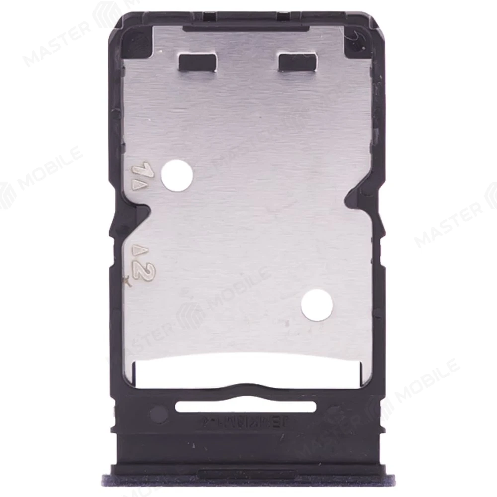 Держатель сим-карты для Tecno Spark 10 5G (KI8) (черный) фото №1