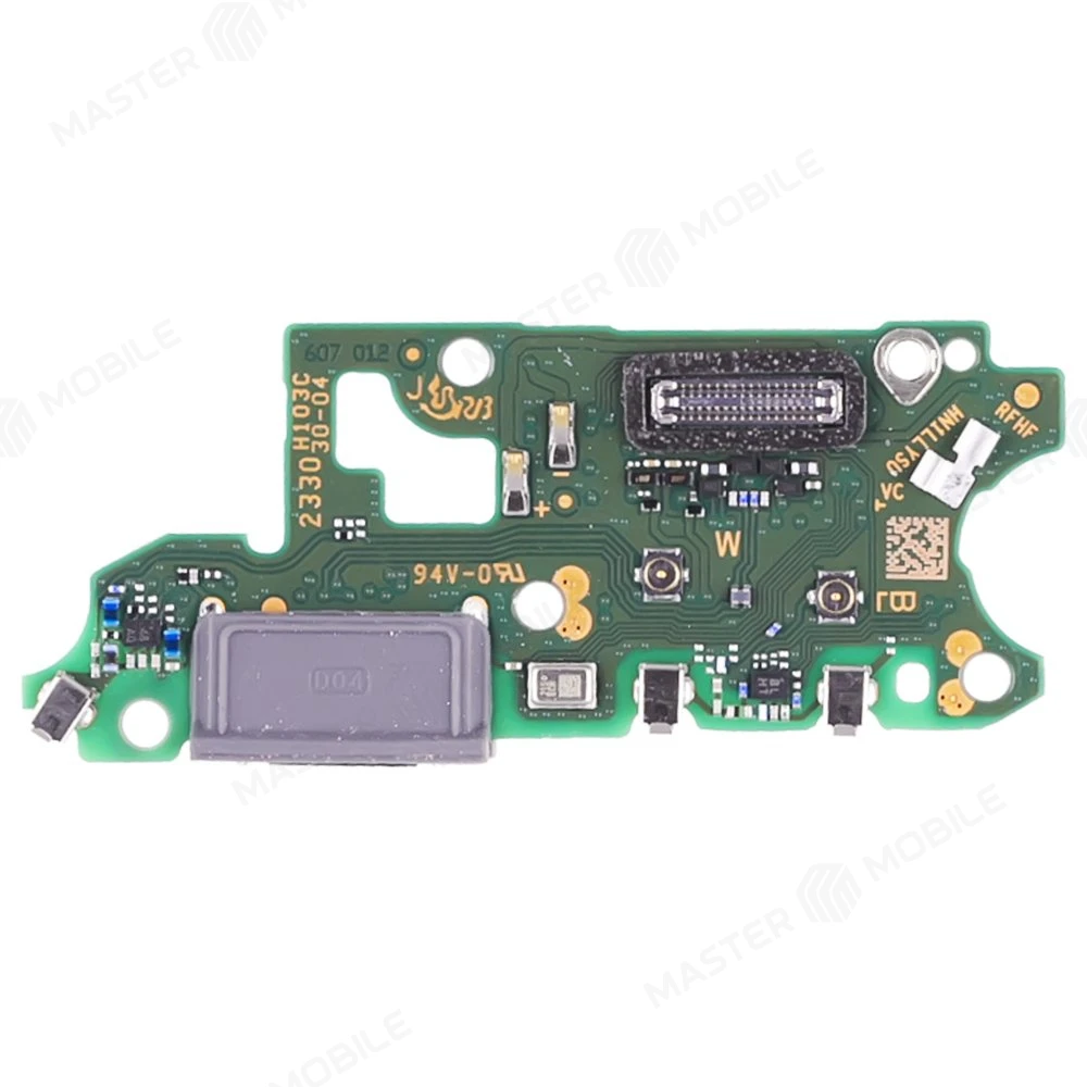 Нижняя плата для Huawei Honor X8b (LLY-LX1) / Honor 200 Lite (LLY-NX1) с комп. + разъем зарядки + микрофон (ORIG100) фото №1