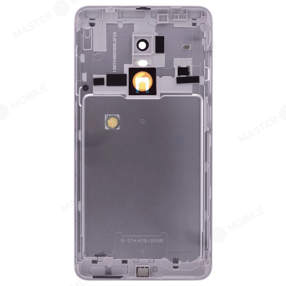 Задняя крышка для Xiaomi Redmi Note 4 (серебристый) фото №2