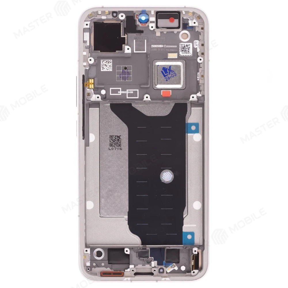 Дисплей для Xiaomi 15T Pro (2506BPN68G) + тачскрин (серебристый) (в рамке) (ORIG100) (SP)  фото №2