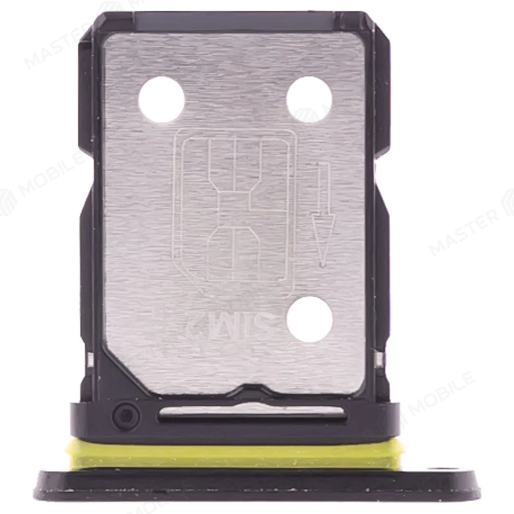 Держатель сим-карты для Realme 11 Pro 5G (RMX3771) / 11 Pro+ 5G (RMX3741) (черный) фото №2