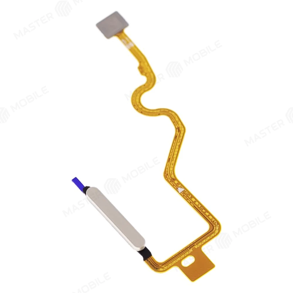 Шлейф для Infinix Hot 40i (X6528B) с комп. + сканер отпечатка пальца (золотистый) фото №3