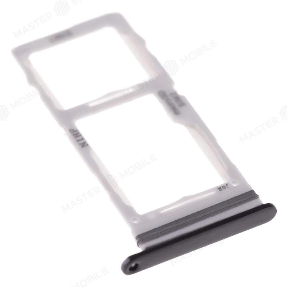 Держатель сим-карты для Samsung N985 Galaxy Note 20 Ultra / N986 Galaxy Note 20 Ultra 5G (черный) фото №3