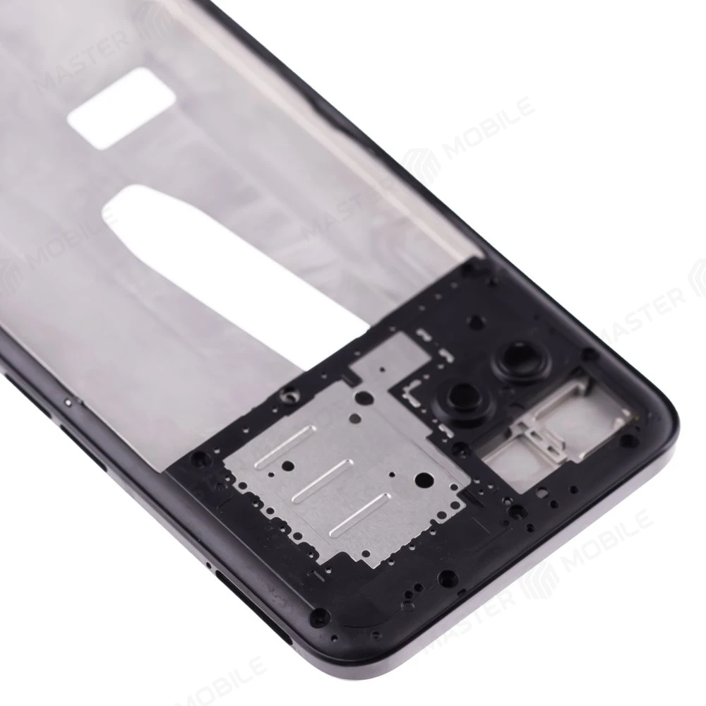 Рамка дисплея для Realme 8i (RMX3151) (черный) фото №3