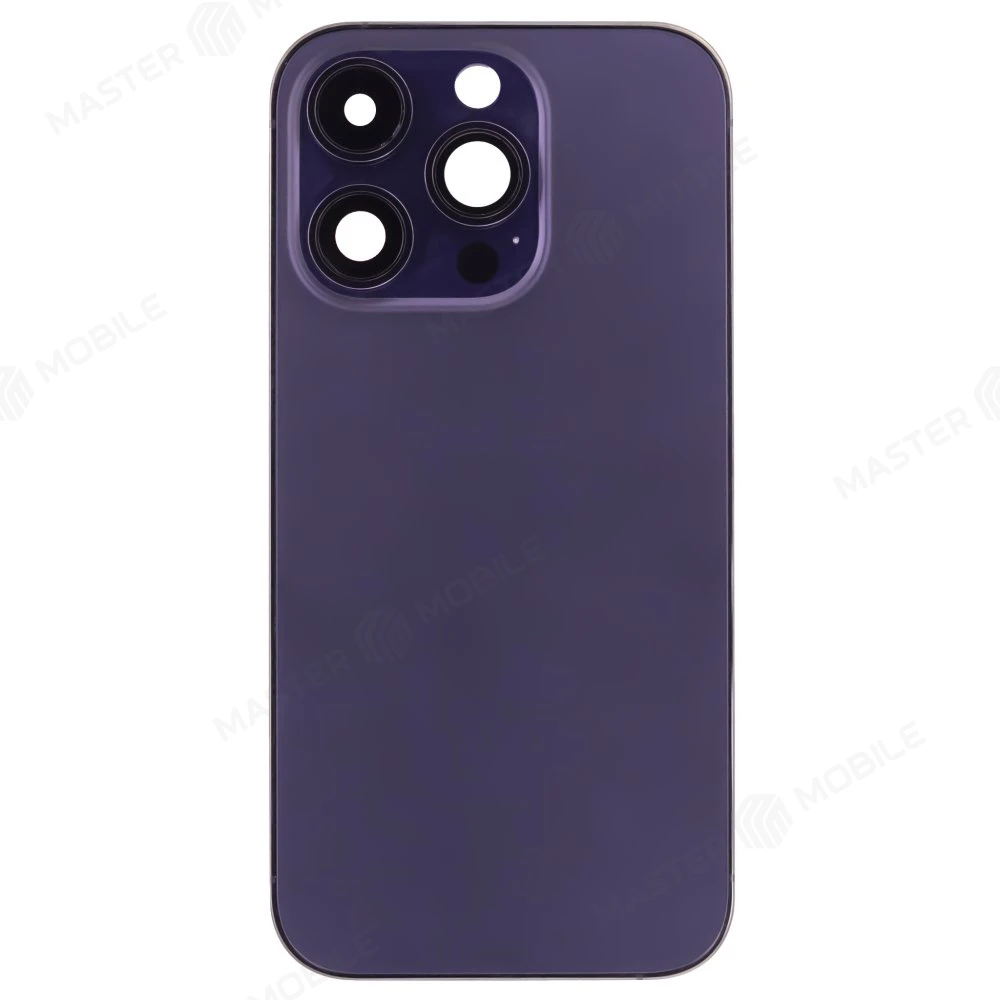 Корпус для Apple iPhone 14 Pro (фиолетовый) (в сборе) (с разбора) (ORIG100) (возможен дефект ЛКП) фото №1