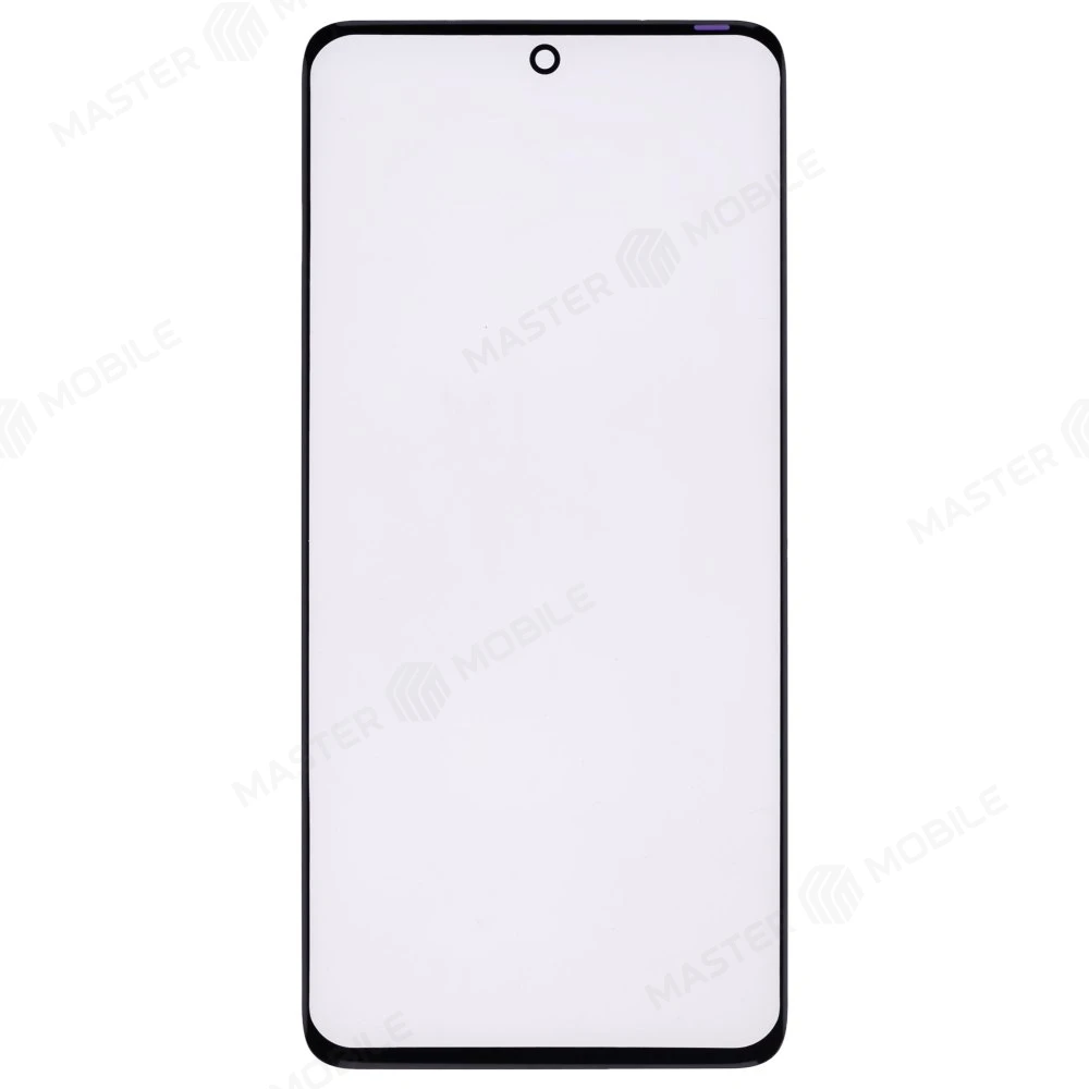 Стекло модуля для Huawei Nova 8 (ANG-LX1) + OCA (черный)  фото №1