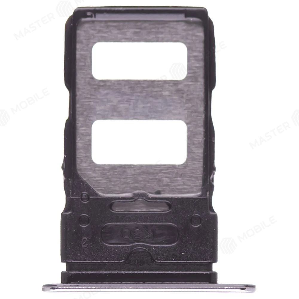 Держатель сим-карты для Xiaomi Mi 10T Pro 5G (M2007J3SG) (серебристый)  фото №2