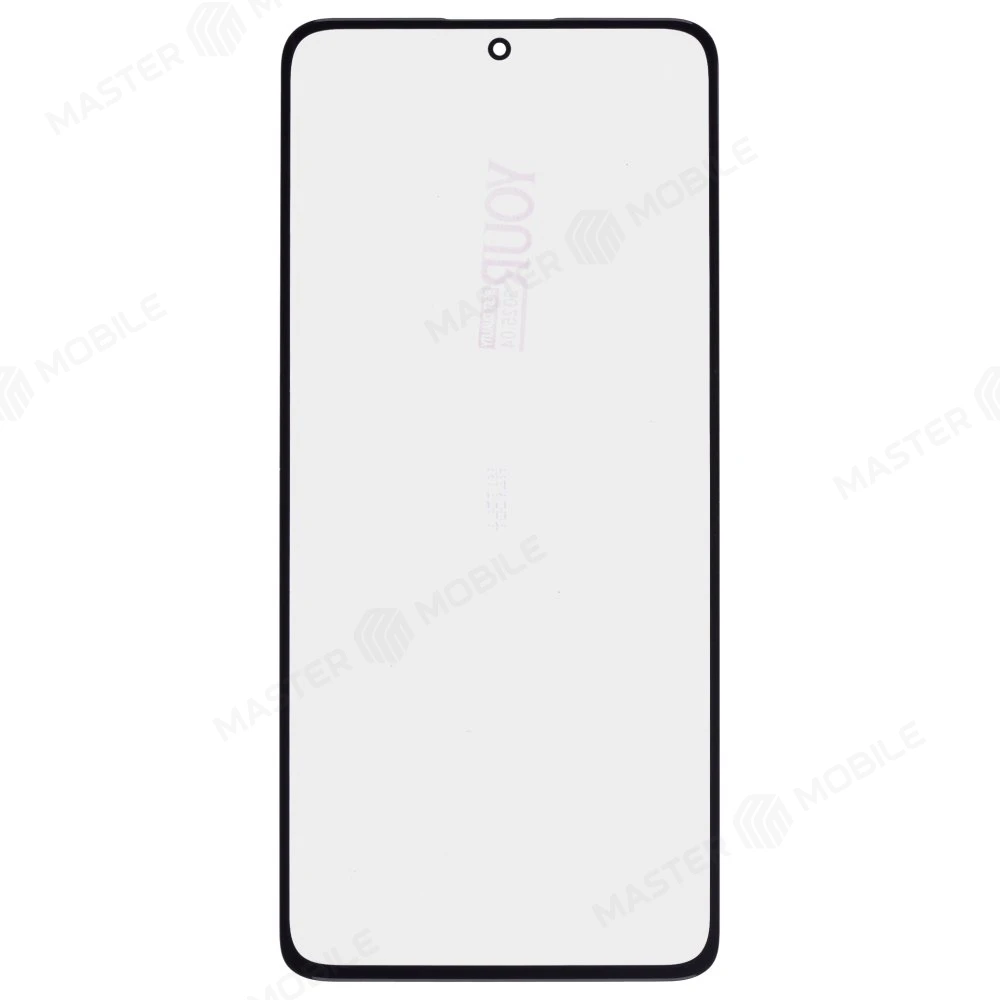 Стекло модуля для Xiaomi Redmi Note 14 Pro 4G (24116RACCG) + OCA (черный) (Musttby) (Premium) фото №1