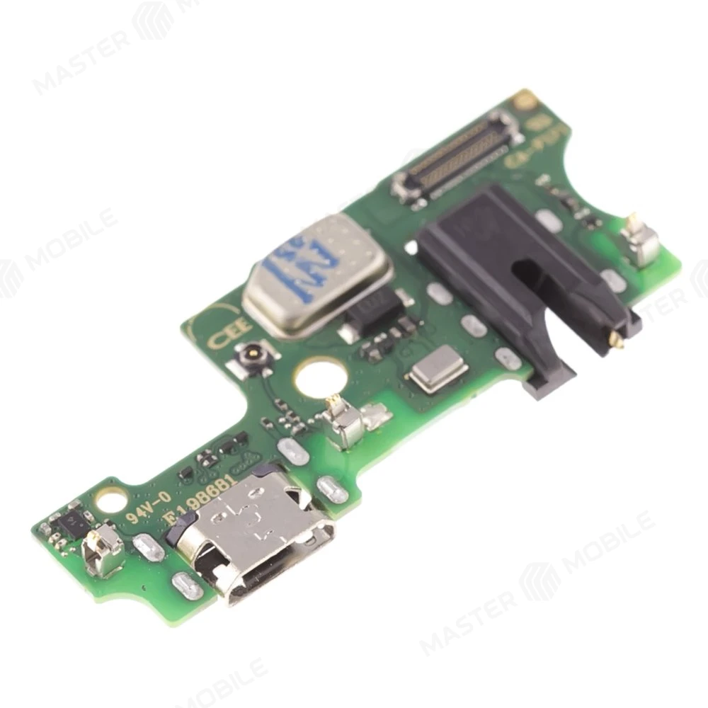 Нижняя плата для Infinix Hot 10S (X689D) с комп. + разъем зарядки + микрофон (ORIG100)  фото №3