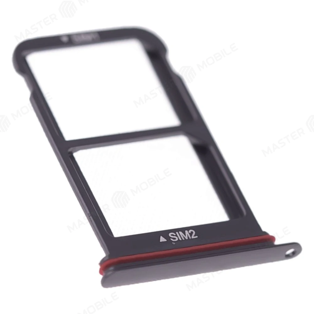 Держатель сим-карты для Huawei P20 Pro (CLT-L29) (черный) фото №3