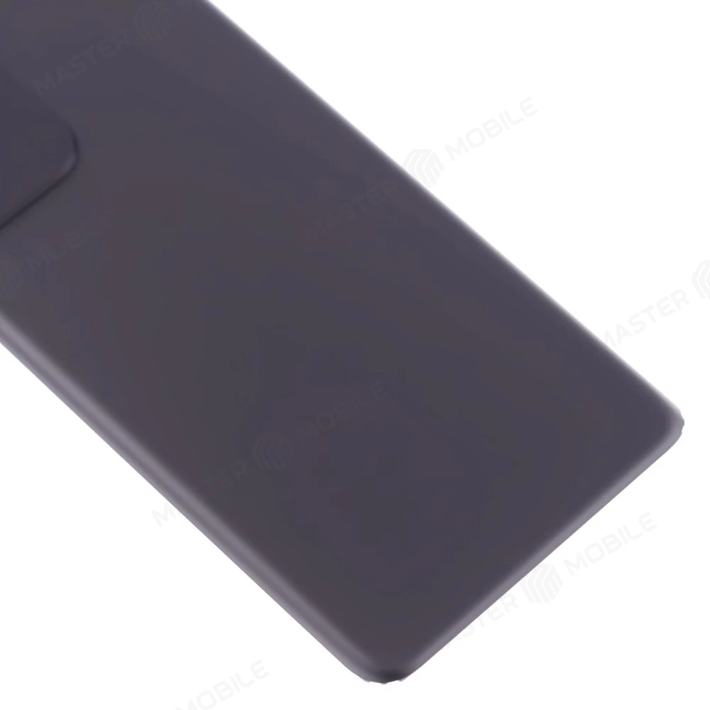 Задняя крышка для Samsung G998 Galaxy S21 Ultra (черный) (в сборе со стеклом камеры) фото №4
