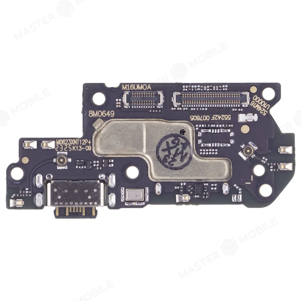 Нижняя плата для Xiaomi Redmi Note 12 Pro+ 5G (22101316UG) с комп. + разъем зарядки + микрофон + разъем SIM (ORIG100) фото №1