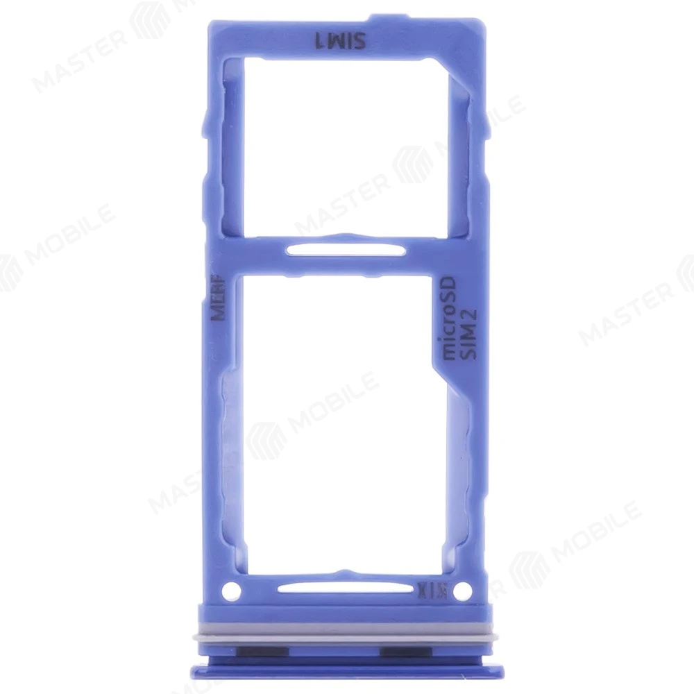 Держатель сим-карты для Samsung M526 Galaxy M52 5G (синий) фото №1