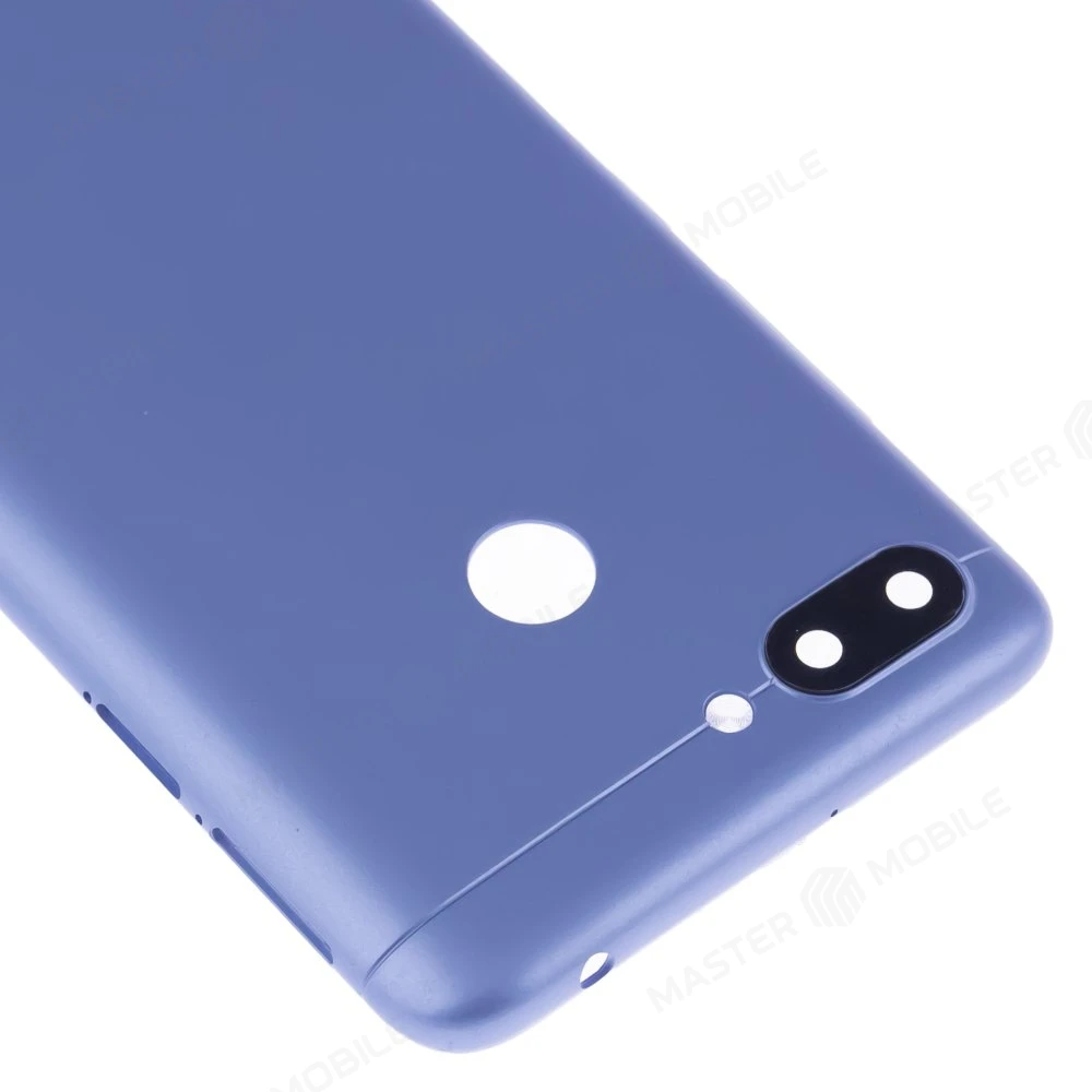 Задняя крышка для Xiaomi Redmi 6 (M1804C3DG) (Global Version / 2 SIM) (синий) (в сборе со стеклом камеры) фото №3