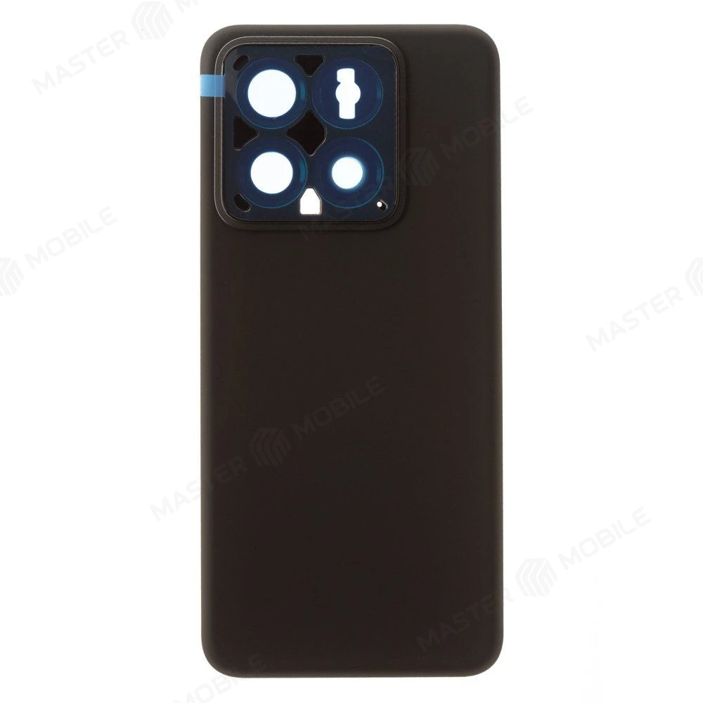 Задняя крышка для Xiaomi 14 (23127PN0CG) (черный) (в сборе со стеклом камеры) (ORIG100)  фото №1
