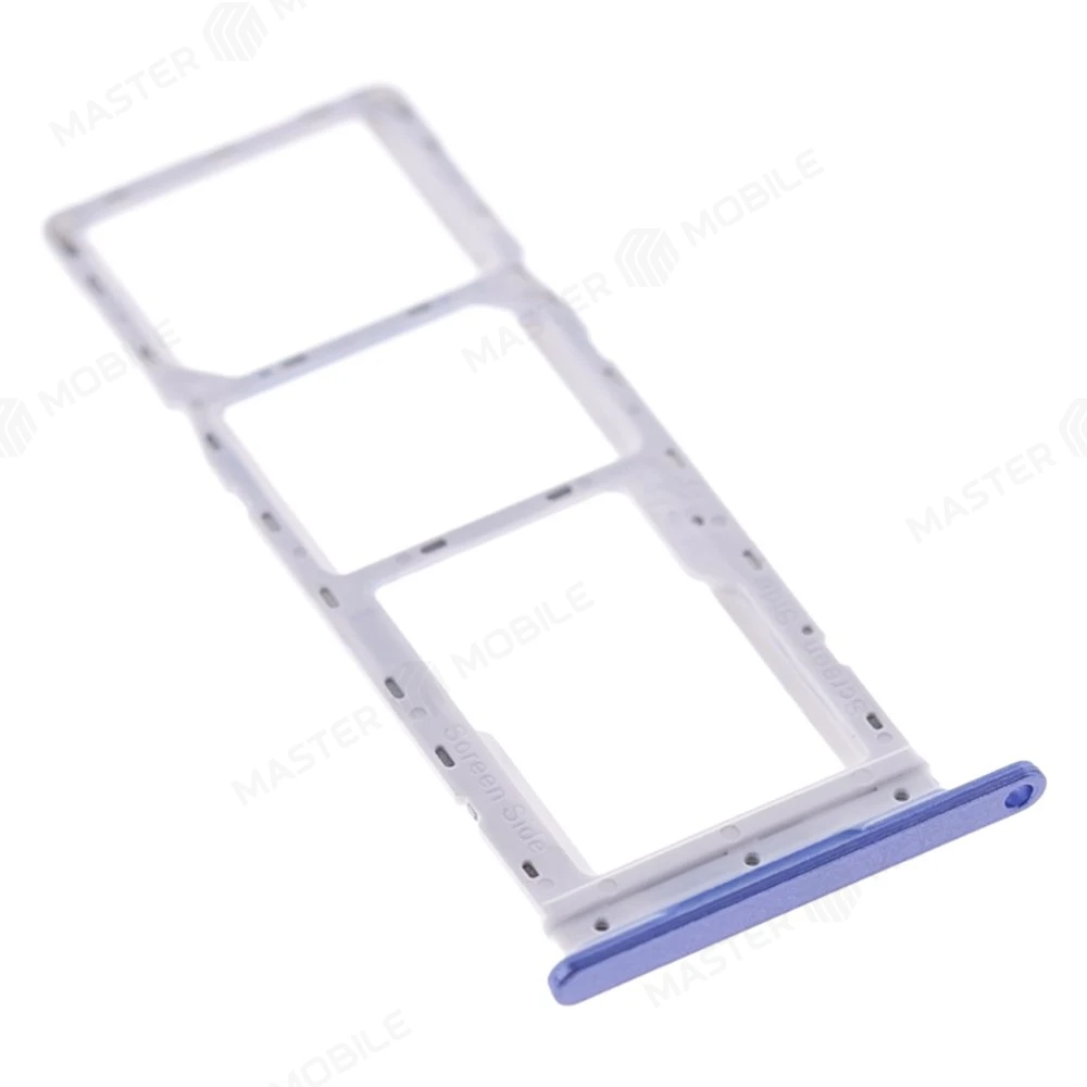 Держатель сим-карты для Infinix Smart 7 HD (X6516) (синий) фото №3