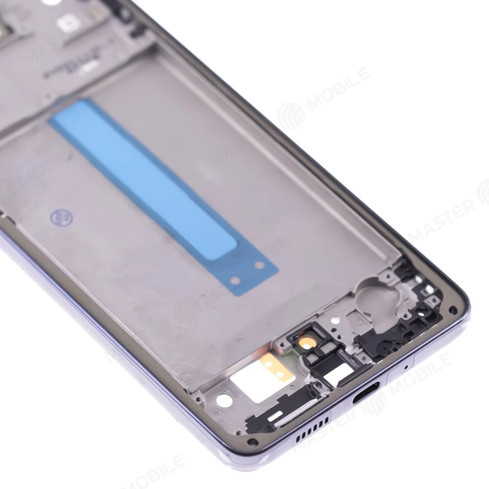 Рамка дисплея для Samsung A736 Galaxy A73 5G (черный) фото №4