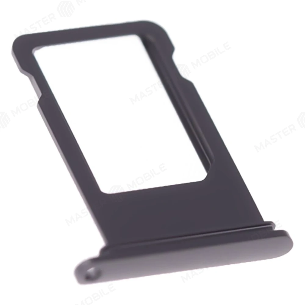 Держатель сим-карты для Apple iPhone 8 Plus (черный) фото №3