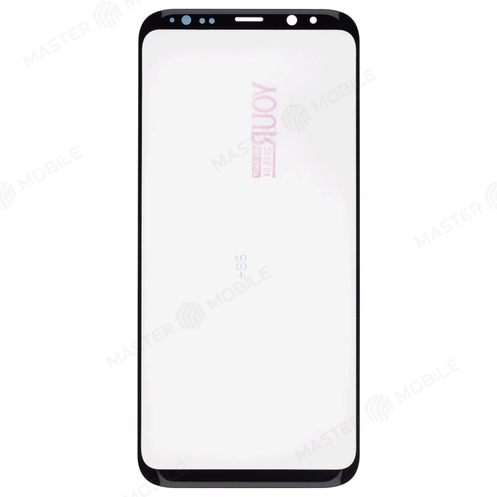Стекло модуля для Samsung G955 Galaxy S8+ + OCA (черный) (Musttby) (Premium) фото №1