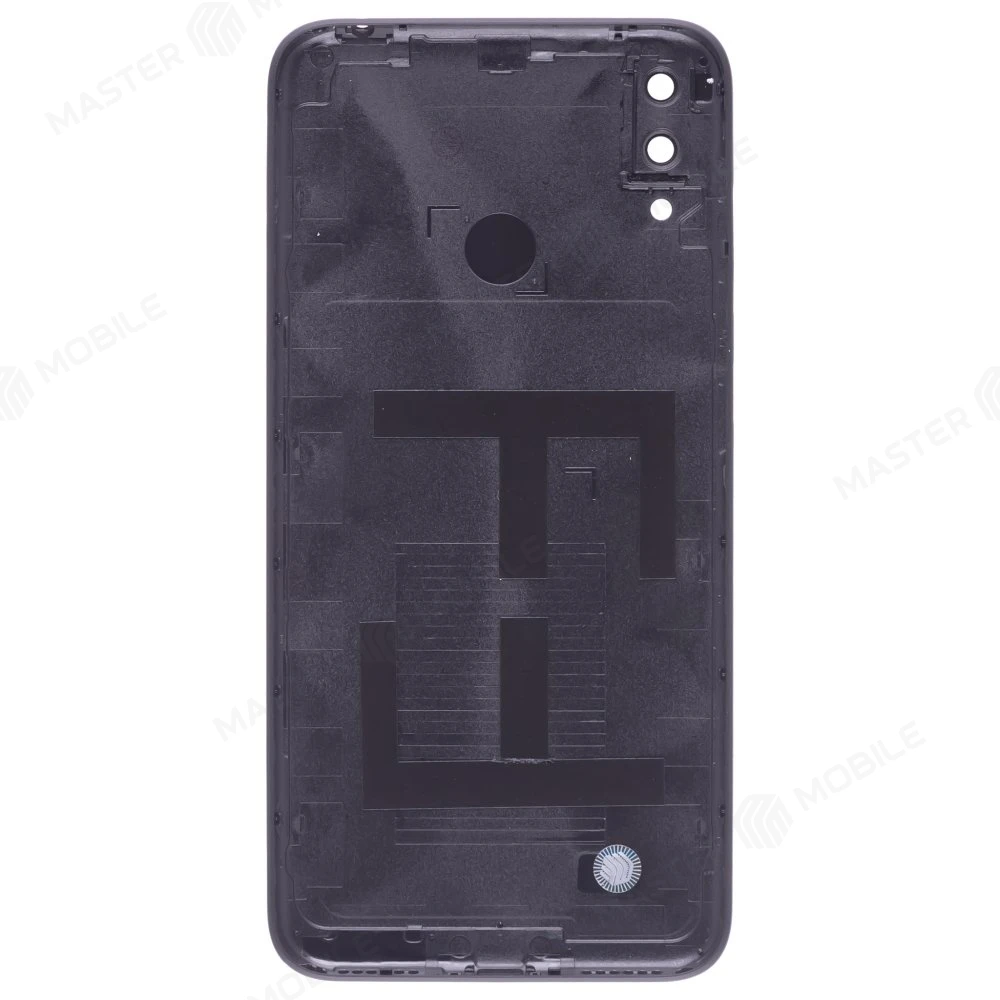 Задняя крышка для Huawei Y7 Pro 2019 (DUB-LX2) (черный) (в сборе со стеклом камеры) фото №2