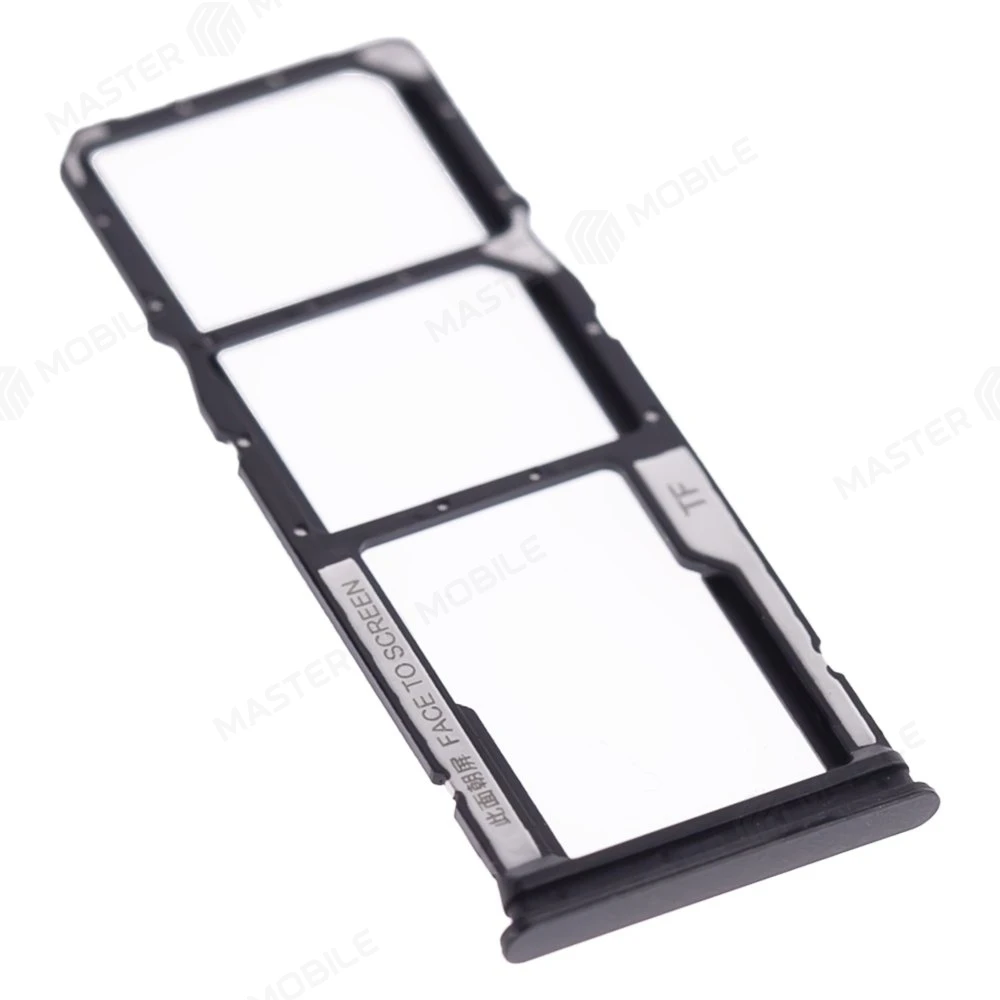 Держатель сим-карты для Xiaomi Redmi 13C 4G (23108RN04Y) (черный) фото №3