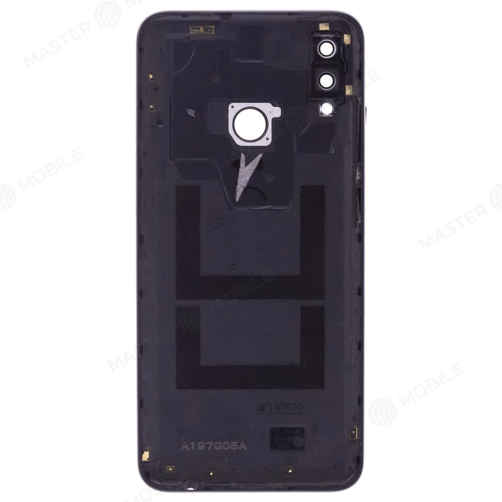 Задняя крышка для Huawei P Smart 2019 (POT-LX1) (черный) (в сборе со стеклом камеры) фото №2