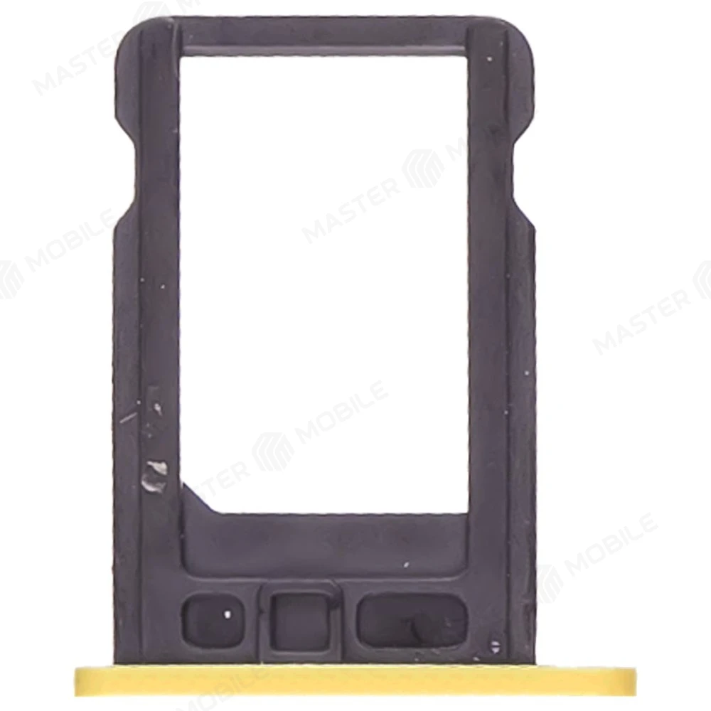 Держатель сим-карты для Apple iPhone 5c (желтый) фото №2