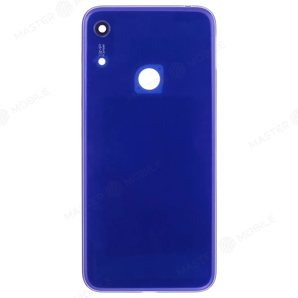 Задняя крышка для Huawei Honor 8A (JAT-LX1) / Honor 8A Pro (JAT-L41) (синий) (в сборе со стеклом камеры) фото №1