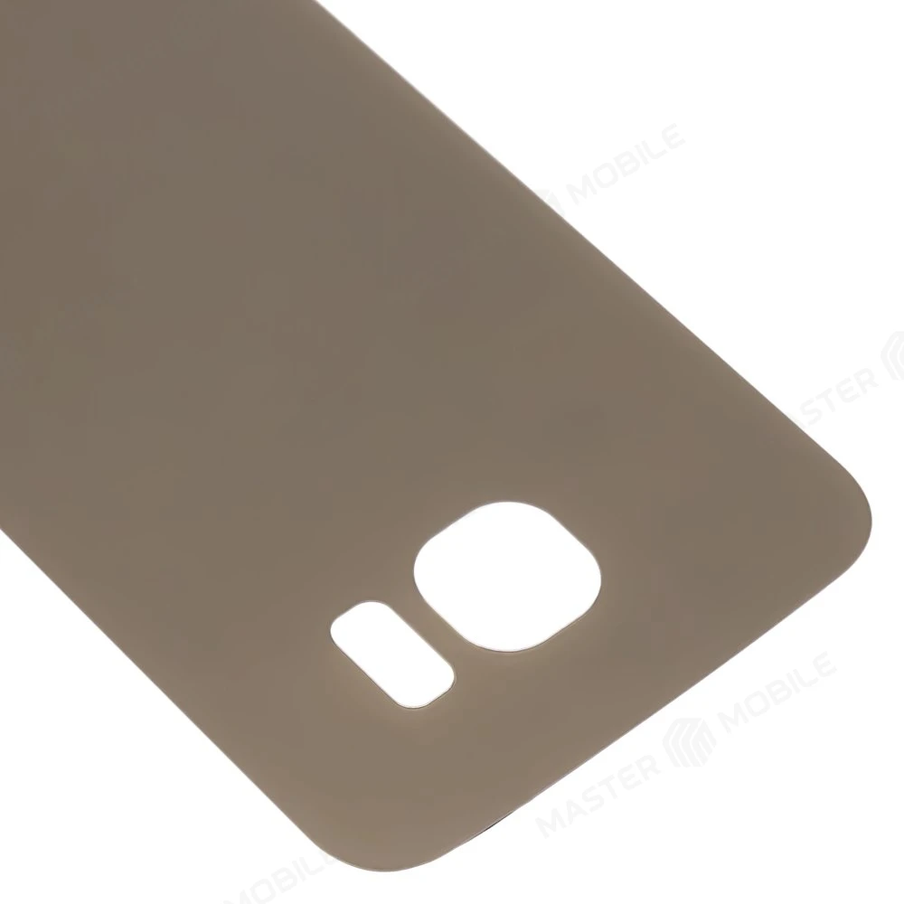 Задняя крышка для Samsung G920 Galaxy S6 (золотистый) фото №3